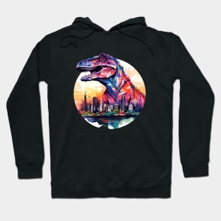 Dinosaur Animal World Wild Beast Predator Creature Hoodie